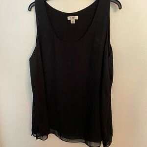 Cato, black, woman's Tank Top, Size: 18/20W